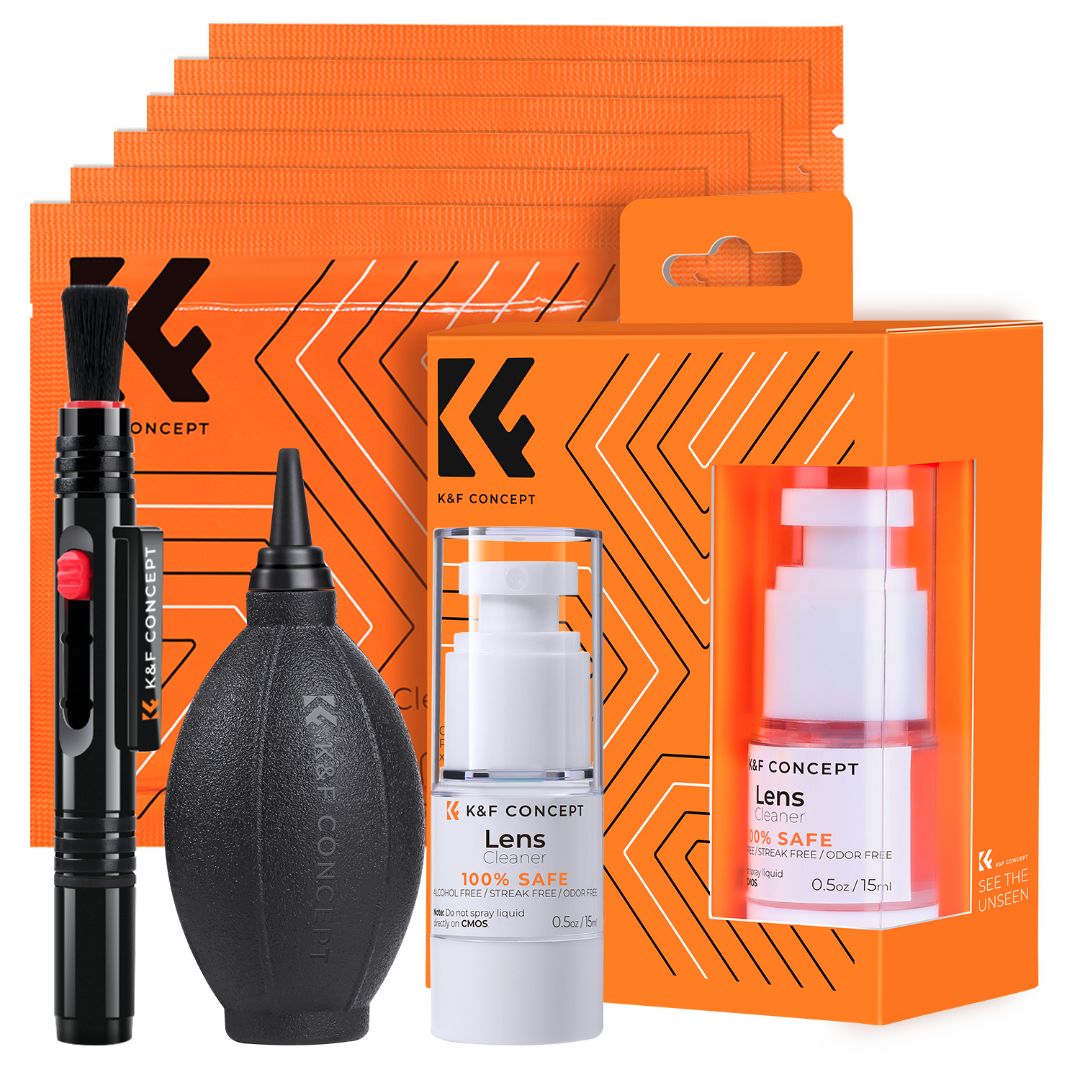 K&F Concept 4u1 Cleaning set (olovka,pumpica,6x mikrofiber krpcia,tečnost za čišcenje) SKU.1618 - 4